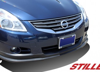 2012 Nissan Altima Sedan STILLEN Front Lip on Blue Altima